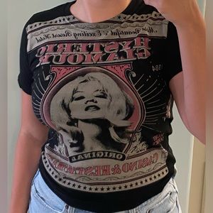 Hysteric glamour graphic tee